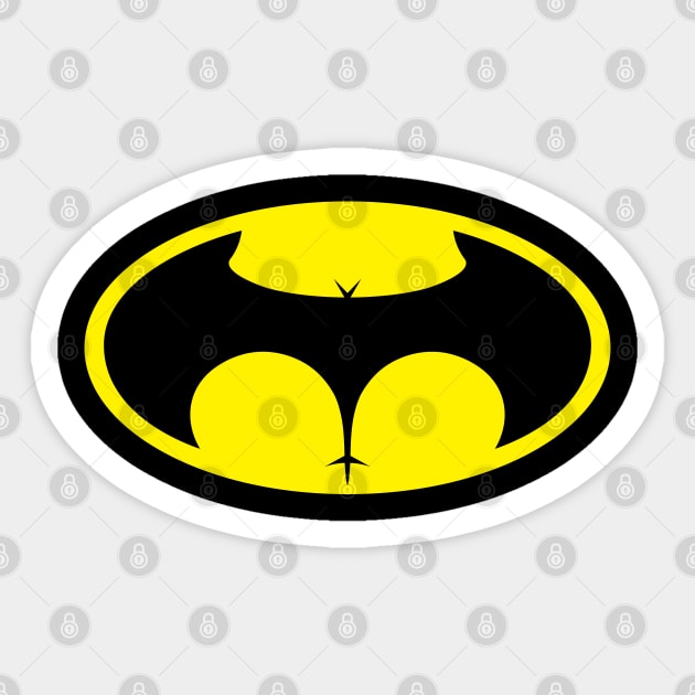 Buttman Sticker by Capricornus Graphics